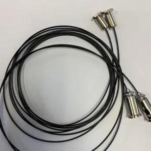 TRACK WIRE ROPE 2 METER BLACK