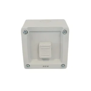 HEM Single Switch IP56 Weatherproof - 16A