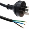 3 Pin Plug to Bare End [1M]