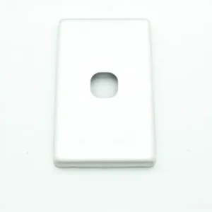 Aluminium Metal Cover for HEM/HQE OneGang Switch