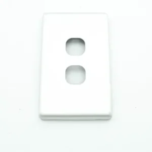 Aluminium Metal Cover for HEM/HQE TwoGang Switch