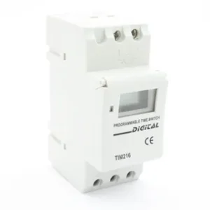 Dinrail 24/7 Timer Switch - 16A 36mm-width