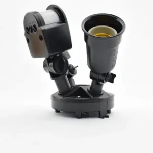 REEM PAR-38 Sensor Black Double Spotlight - No bulb