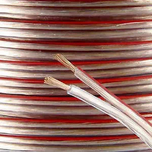 1.0MM TWIN SPEAKER CABLE - 50M/DRUM
